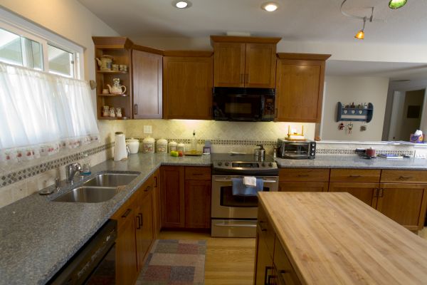 Cherry Cabinet Remodeling in Weatherford